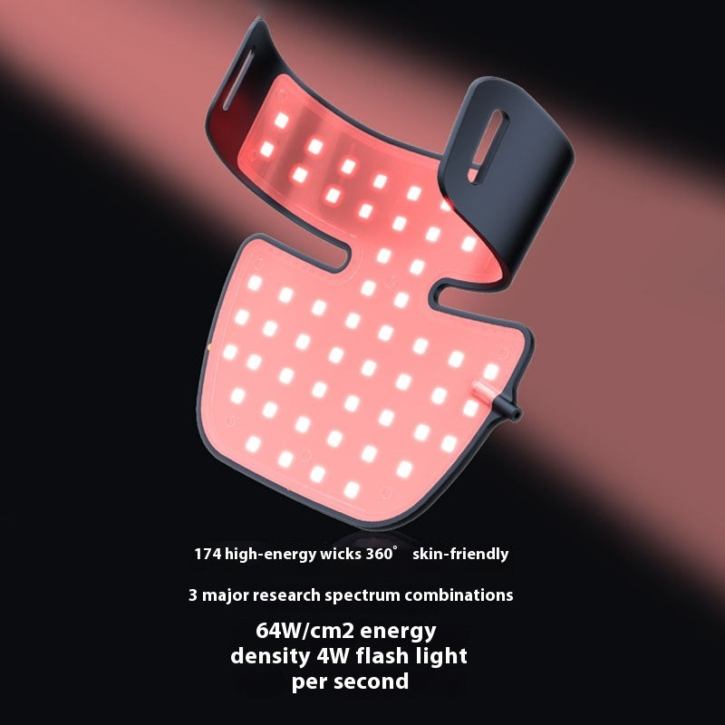 Neck and Chest Red Light Glow