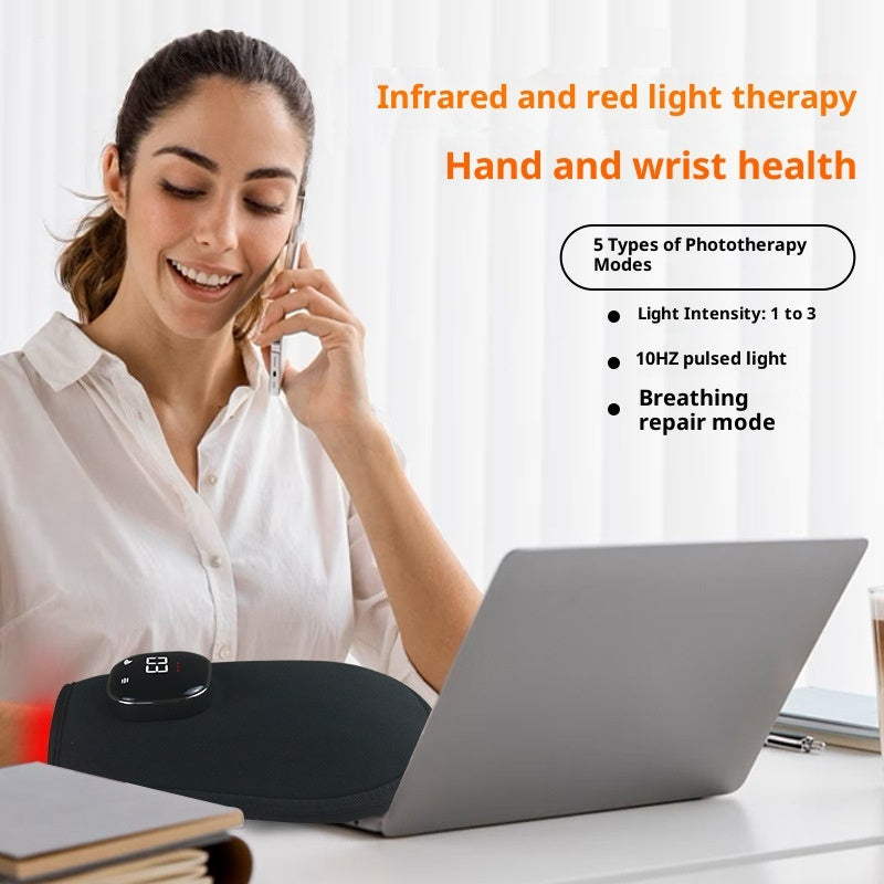 Wireless Red Light Therapy Heating Gloves