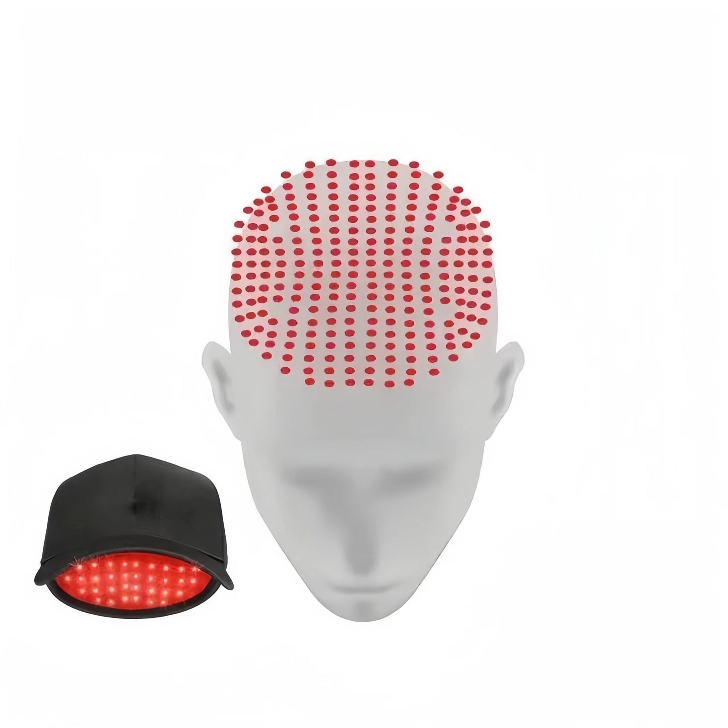 Enhanced Regrowth Red Laser Cap