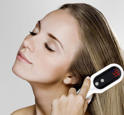 Head Massager Magnetic Red Light Therapy
