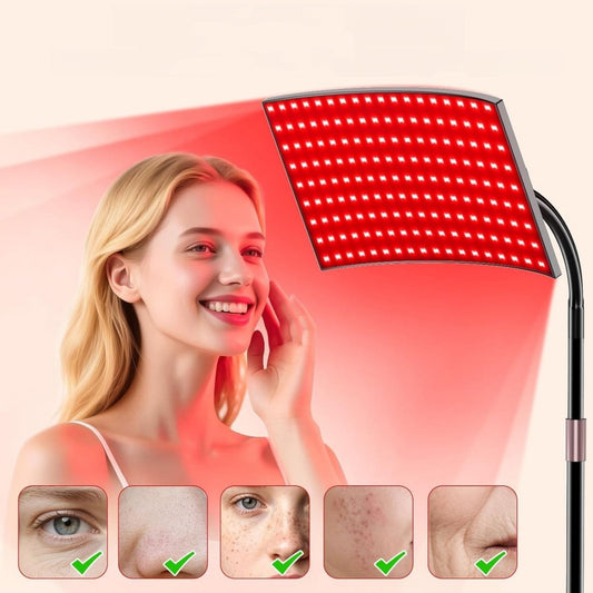 Rotatable Floor-Standing Red Light Therapy Lamp For Home UseInfrared Heat